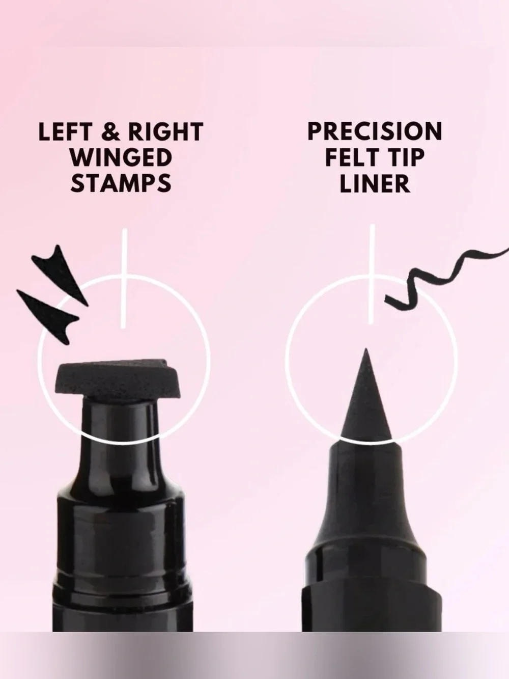 GLAM GALAXY COSMETICS 2-in-1 Eyeliner Stamp Duo 3g/2g BRAND NEW/SEALED